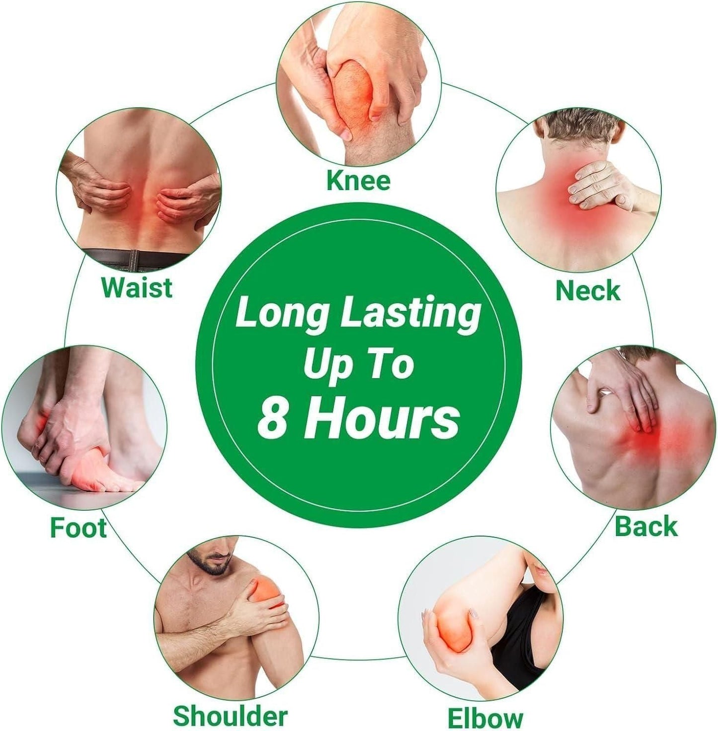 Natural Relief Knee Patches (Pack of 10, 20, 30)