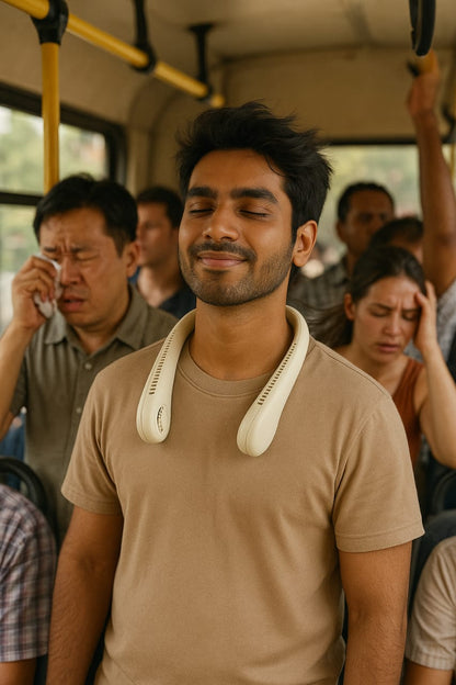 Portable Bladeless Rechargeable Neck Fan